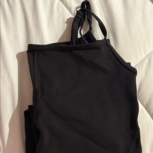 New Aritzia Black Strappy jumpsuit